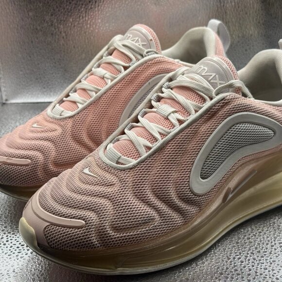 Size 6.5 - Nike Womens Air Max 720 AR9293-603 Pink Running Shoes Sneakers - Picture 8 of 11
